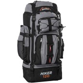 Andes Adtrek Grey 120L Hiker Backpack, Extra Large Hiking and Camping Rucksack