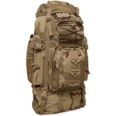 Andes Ramada 120L Extra Large Hiking and Camping Backpack, Desert Camo