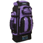 Andes Ramada 120L Extra Large Hiking and Camping Backpack, Lilac