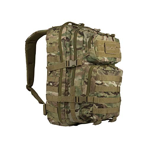 Mil-Tec Army Patrol Day Pack Rucksack, 36L, Multitarn, Size L