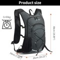Asnewkit Ultra Lightweight 20L Waterproof Backpack, Grey