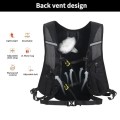 Asnewkit Ultra Lightweight 20L Waterproof Hiking Backpack, Black