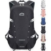BAGPARKK 35L Lightweight Packable Travel Hiking Backpack, Black, 35L Extra Large