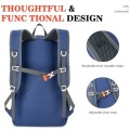 BAGPARKK 35L Lightweight Packable Travel Hiking Backpack Daypack, Navy, 35L Extra Large