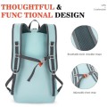 BAGPARKK 35L Lightweight Packable Hiking Backpack, Sky Blue