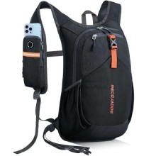 BECOJADDE 18L Foldable Hiking Backpack, Black