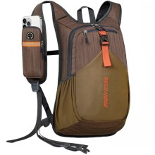 BECOJADDE 18L Foldable Hiking Backpack, Chocolate Brown