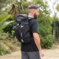 Berghaus Arrow 30 Litre Rucksack, Black/Extrem Red, One Size