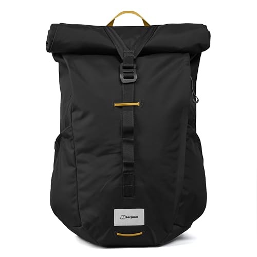 Berghaus Explorer Rolltop Rucksack, Black/Black, One Size