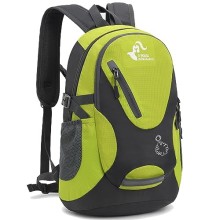 Bseash Small 20L Outdoor Hiking Backpack, Apple Green, Lightweight Waterproof Daypack for Kids