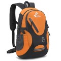 Bseash Small 20L Outdoor Hiking Backpack, Orange, Lightweight Waterproof Daypack for Kids