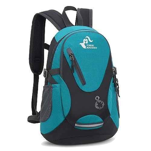 Bseash Small 20L Outdoor Hiking Backpack, Lake Green