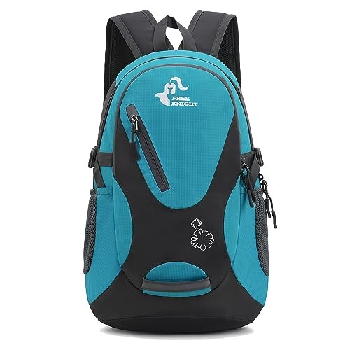 Bseash Small 20L Outdoor Hiking Backpack, Lake Green-6