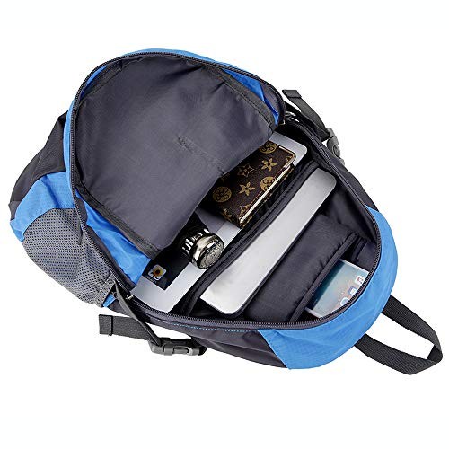 Bseash Small 20L Outdoor Hiking Backpack, Lake Green-7