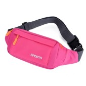 hongking Red Bumbag Waist Pack with Hidden Pocket