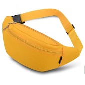 Ridirun Waterproof Waist Bag Bumbag, Yellow