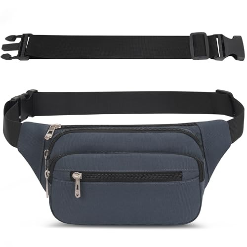 IHIGOGOFA Dark Green Bum Bag with Extended Belt