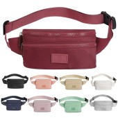 hongking Red Waist Fanny Pack for Women, Adjustable Bum Bag