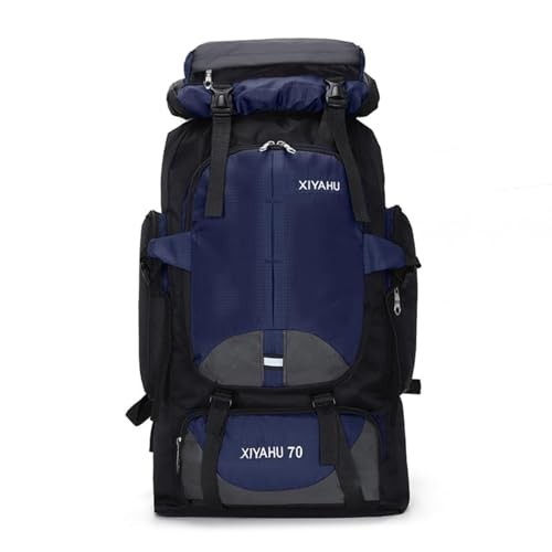 CINGHI LUSSO 70L Hiking Backpack, Blue-1