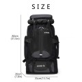 CINGHI LUSSO 70L Hiking Backpack, Blue