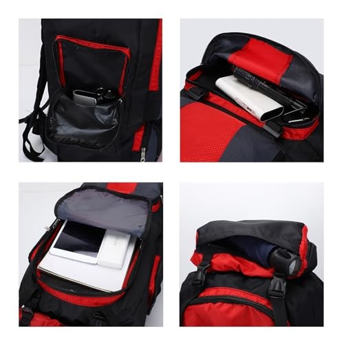 CINGHI LUSSO 70L Hiking Backpack, Blue-4