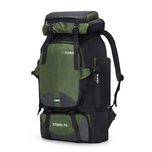 CINGHI LUSSO 70L Hiking Backpack, Green