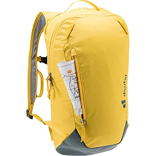 Deuter Gravity Pitch 12 L Climbing Backpack, Corn-teal-2