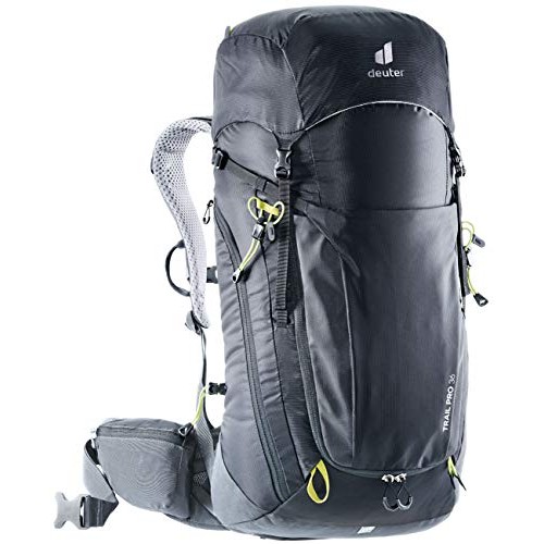 Deuter Trail Pro 36 L Via Ferrata Hiking Backpack, Black-graphite