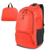 Dewellyoo Lightweight Foldable Packable Rucksack, Orange