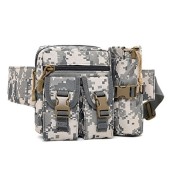 Dooppa Tactical Waist Bag with Water Bottle Pouch, ACU
