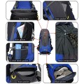 Doshwin 70L Hiking Backpack, Large Rucksack, Blue, XL