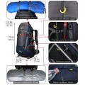 Doshwin 70L Trekking and Camping Backpack, XL, Dark Blue