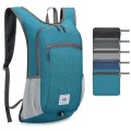 Duemste Foldable Waterproof Backpack, Lightweight 16L Hiking Daypack, Green