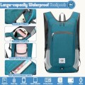 Duemste Foldable Waterproof Backpack, Lightweight 16L Hiking Daypack, Green