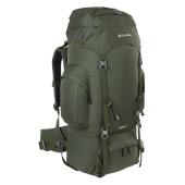 Eurohike Nepal 65 Litre Rucksack, Ventilated Back Panel, Padded Harness, Olive