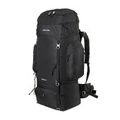 Eurohike Nepal 85L Rucksack with Ventilated Back Panel and Padded Harness, Black