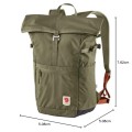 Fjällräven High Coast Foldsack 24 backpack, Green, 24 L
