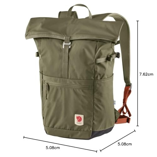 Fjällräven High Coast Foldsack 24 backpack, Green, 24 L-3