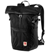 Fjällräven High Coast Foldsack 24 backpack, Black/White, 24 L