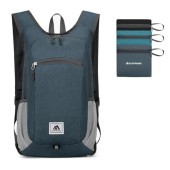 flintronic Foldable Backpack, Ultra Lightweight 16L Packable Daypack, Style 1 Dark Blue
