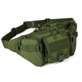 HUNTVP Tactical Waist Bag Bumbag, Army Green-l