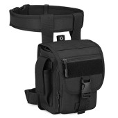 HUNTVP Tactical Drop Leg Bag, Type3-black