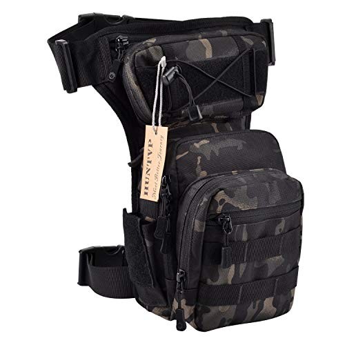 HUNTVP Type2-camo tactical drop leg bag