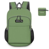 Jedebartey 22L Ultra Lightweight Foldable Rucksack, Green