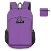 Jedebartey 22L Ultra Lightweight Foldable Hiking Daypack, Purple