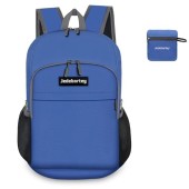 Jedebartey 22L Ultra Lightweight Foldable Rucksack, Dark Blue