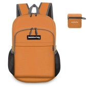 Jedebartey 22L Foldable Ultra Lightweight Rucksack, Orange