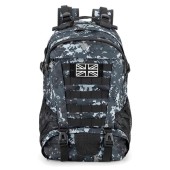 Jueachy 30L Military Tactical Backpack, Black Digital Camo