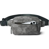 LATMAP 2L Bumbag Fanny Pack, Grey