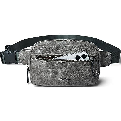 LATMAP 2L Bumbag Fanny Pack, Grey